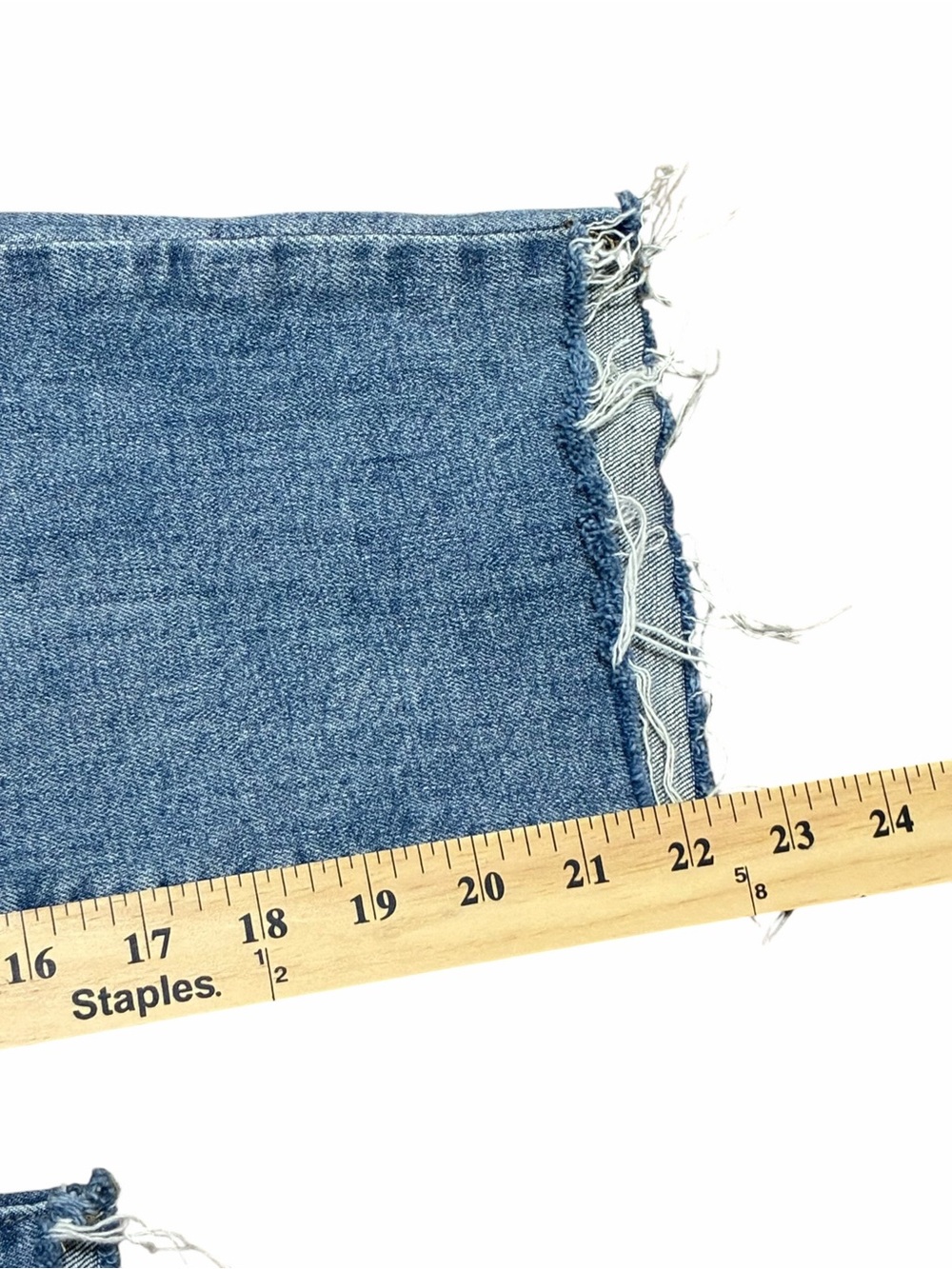 Oliver Logan Crosby Relaxed Taper Jeans Size 29p Slow Denim 29 Petite Crop Frey - Picture 10 of 12